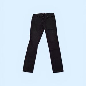 Black Straight Leg Women Jeans